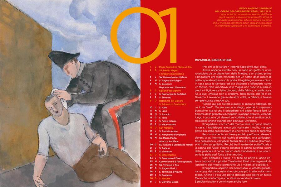 Nuova edizione del Calendario Storico dell’Arma dei carabinieri, la presentazione a Roma