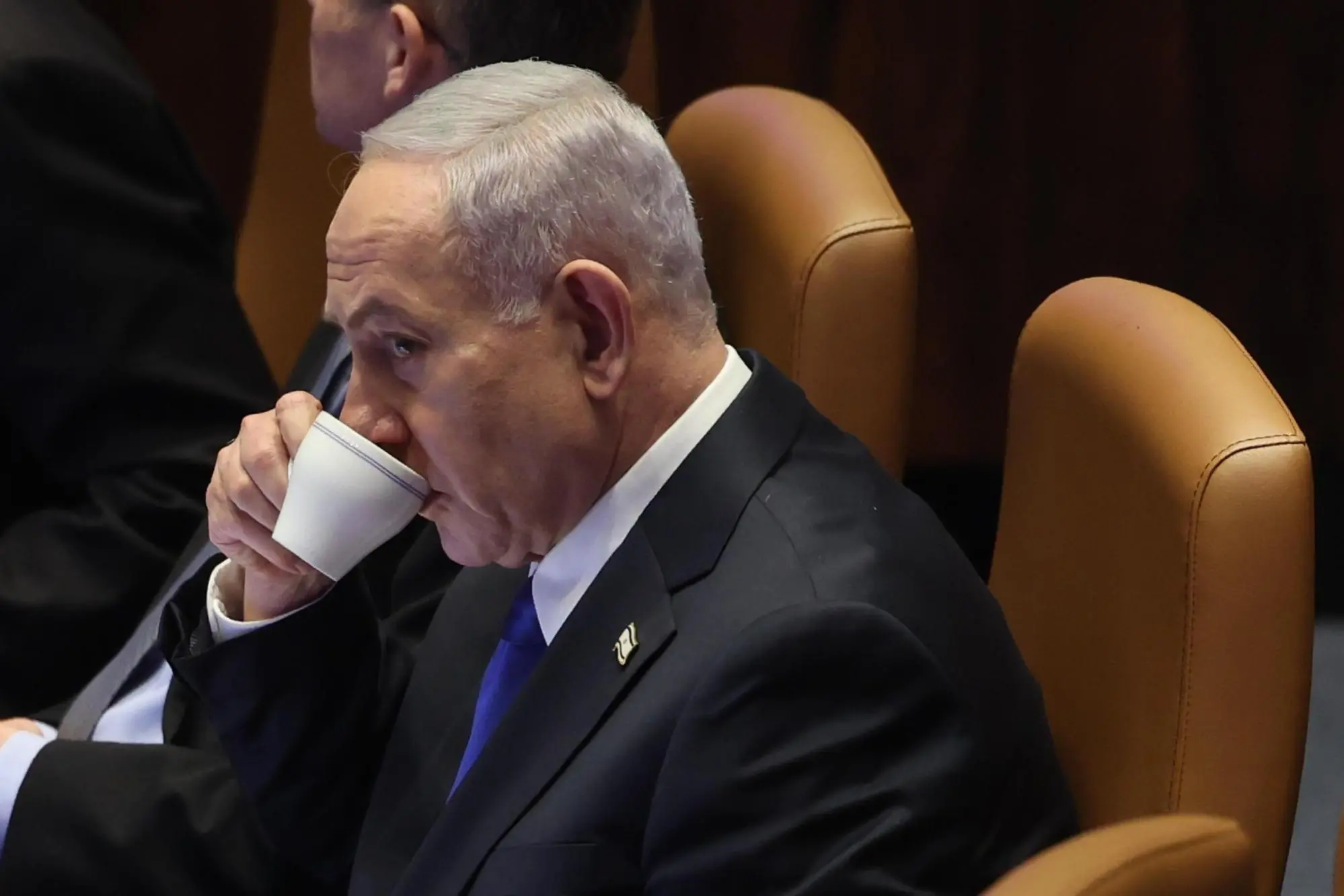 Il premier israeliano Benjamin Netanyahu (Epa)