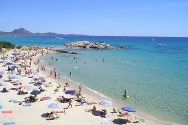 La spiaggia di Costa Rei