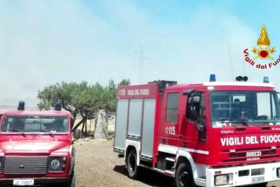 Due incendi a Serri e Nurri: in fumo 35 ettari di terreno