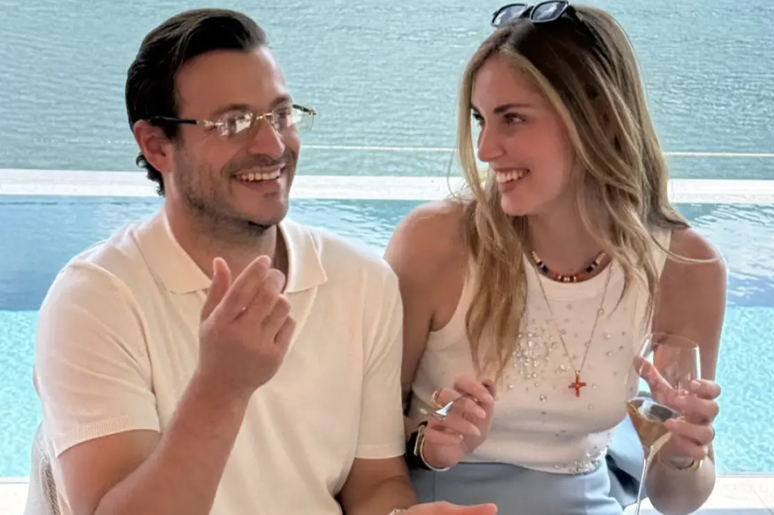 José Hernandez e Chiara Ferragni (foto Instagram)