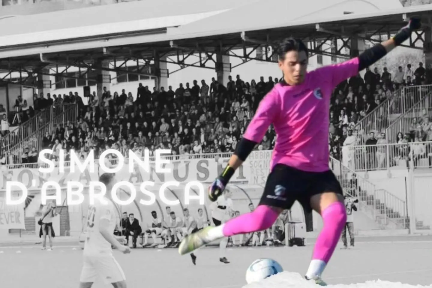 Simone D'Abrosca, nuovo portiere del Lanusei (foto ASD Lanusei)
