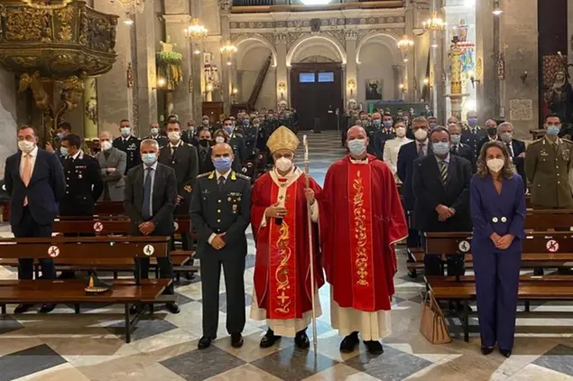 La cerimonia (foto @Gdf)