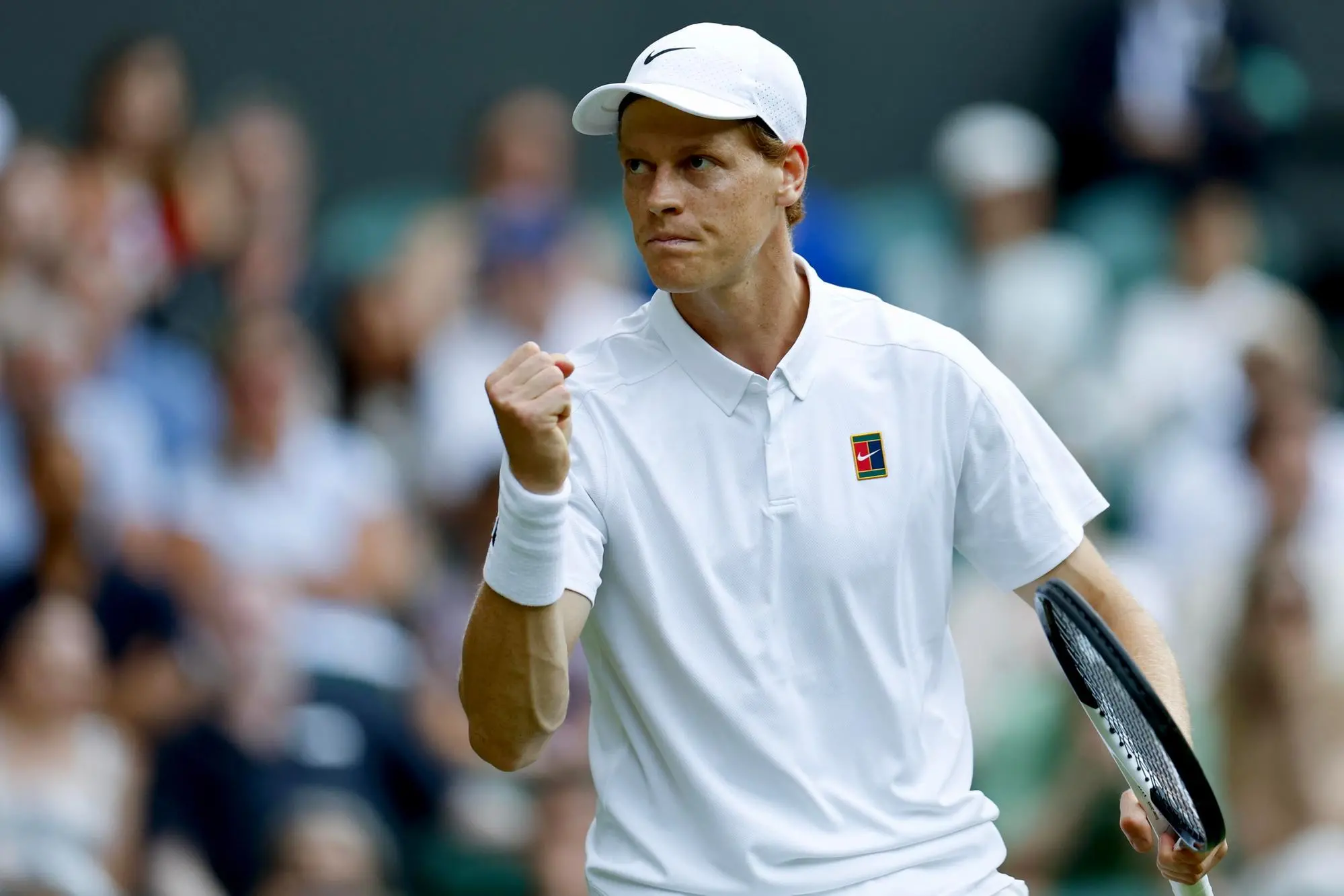 Jannik Sinner (foto Ansa/Epa)