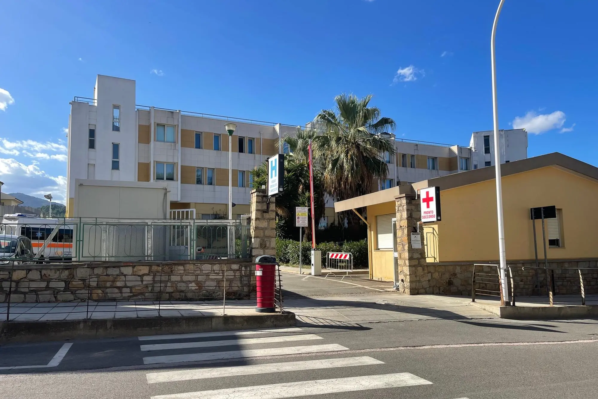 L'ospedale San Marcellino, a Muravera