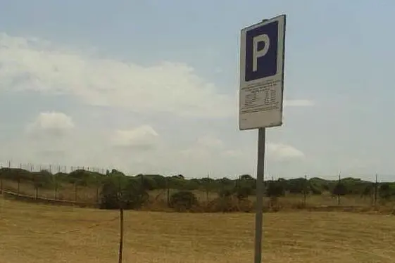 Un parcheggio a pagamento