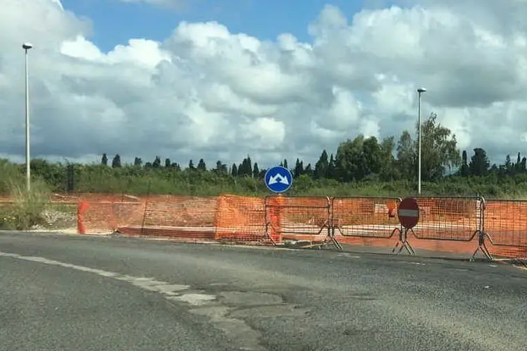 La deviazione sulla statale 292
