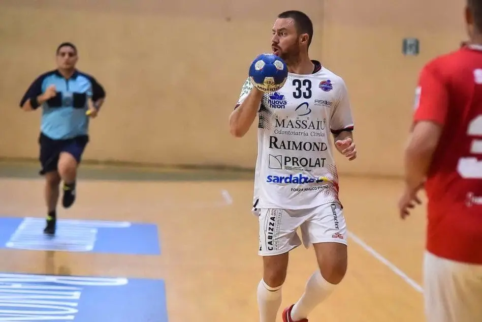 Bruno Brzic della Raimond Sassari (foto Claudio Atzori)