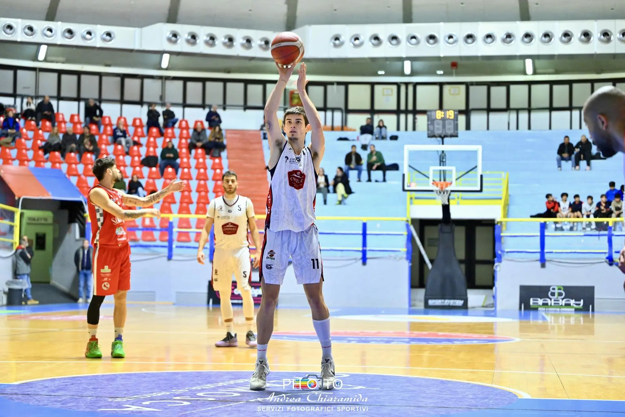 Gianluca Frattoni, play/guardia dell'Esperia (foto Chiaramida)