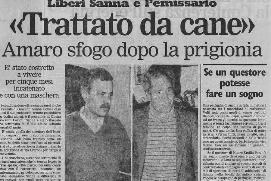 #AccaddeOggi: il 19 febbraio di 1935 anni fa la liberazione di Ninnino Sanna