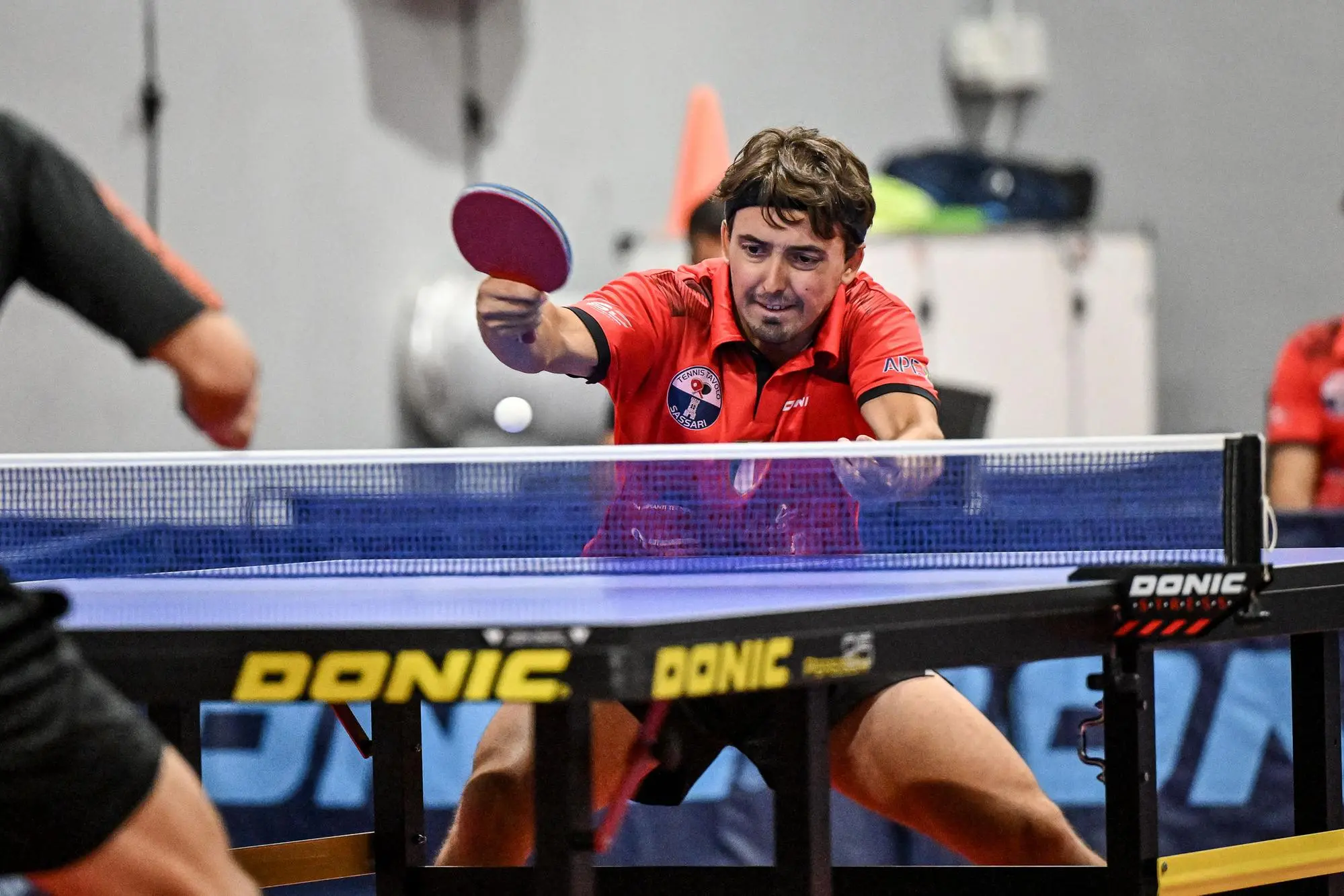 Andrea Puppo, due punti decisivi nella vittoria del TT Sassari con il Servigliano (Foto Ufficio Stampa TT Sassari)