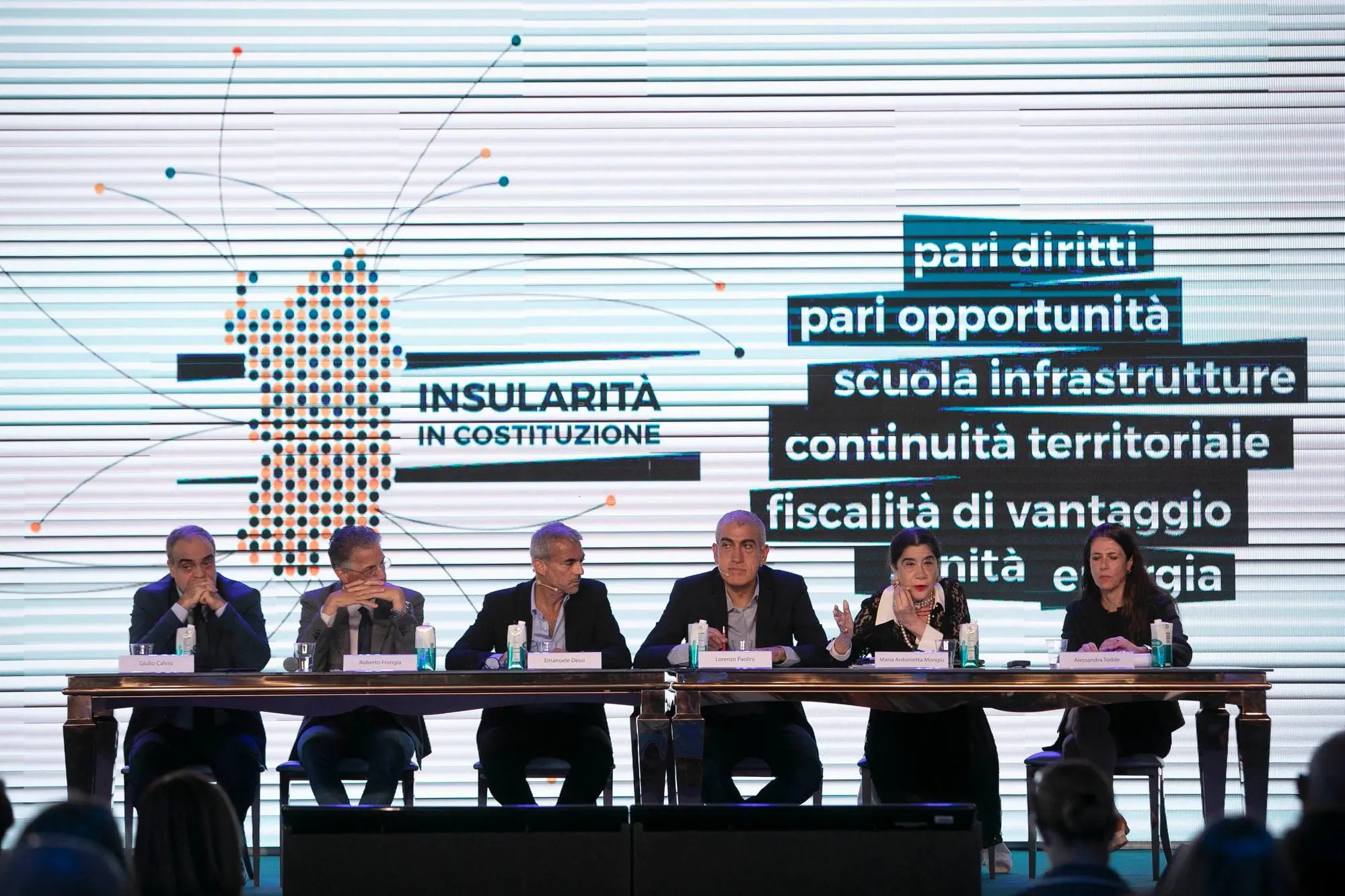Una foto di Max Solinas del 13 ottobre 2019 al centro stampa de L'Unione Sarda