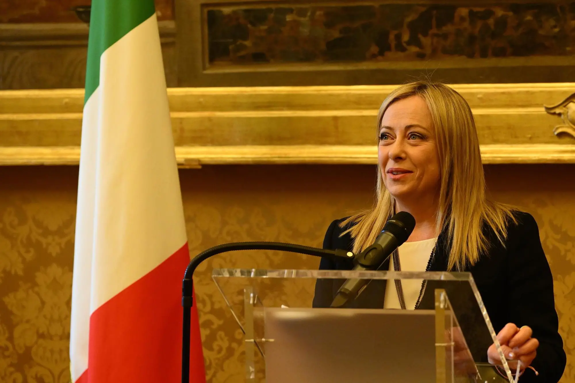 Giorgia Meloni (Ansa)