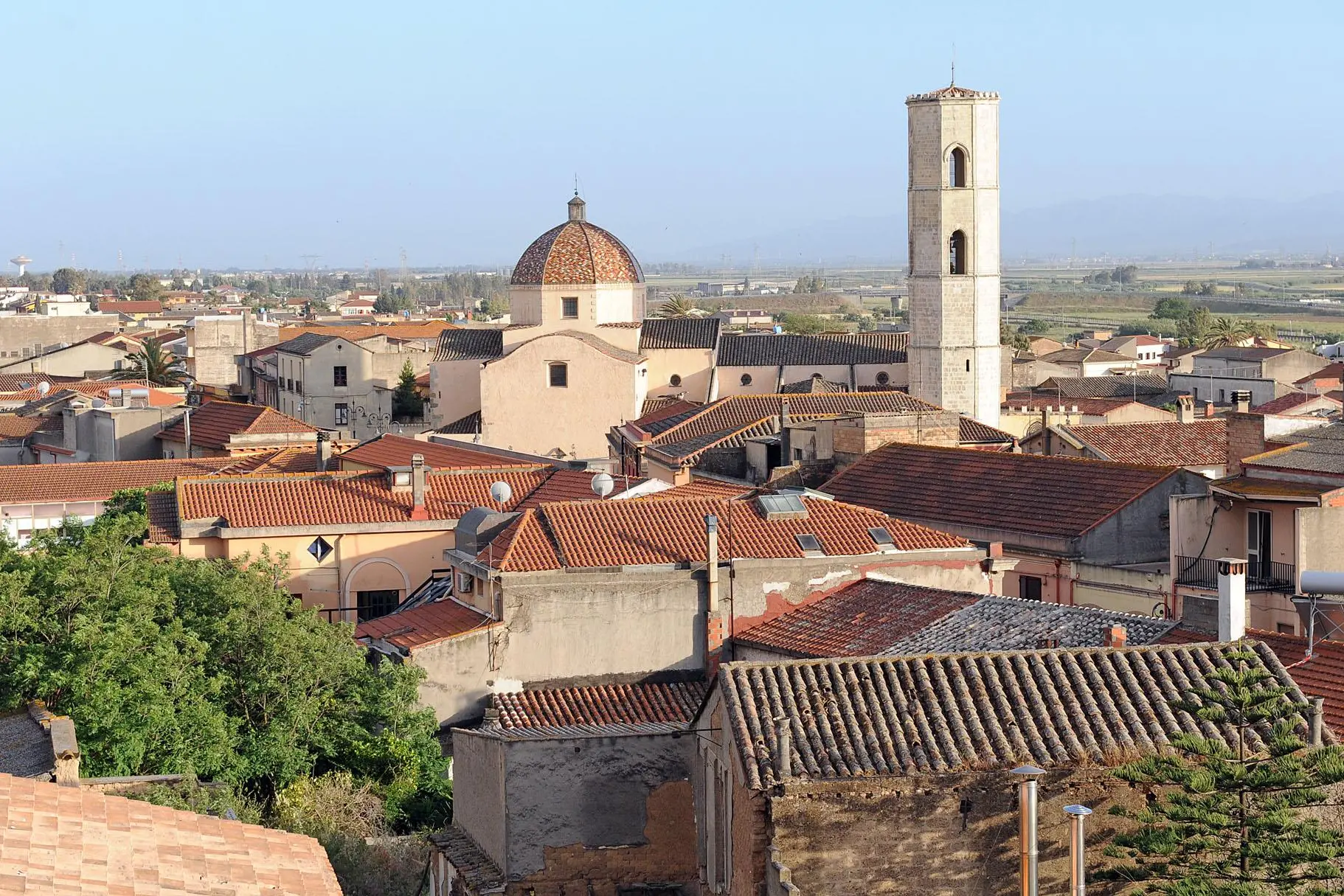 Una panoramica di Serramanna (Archivio)
