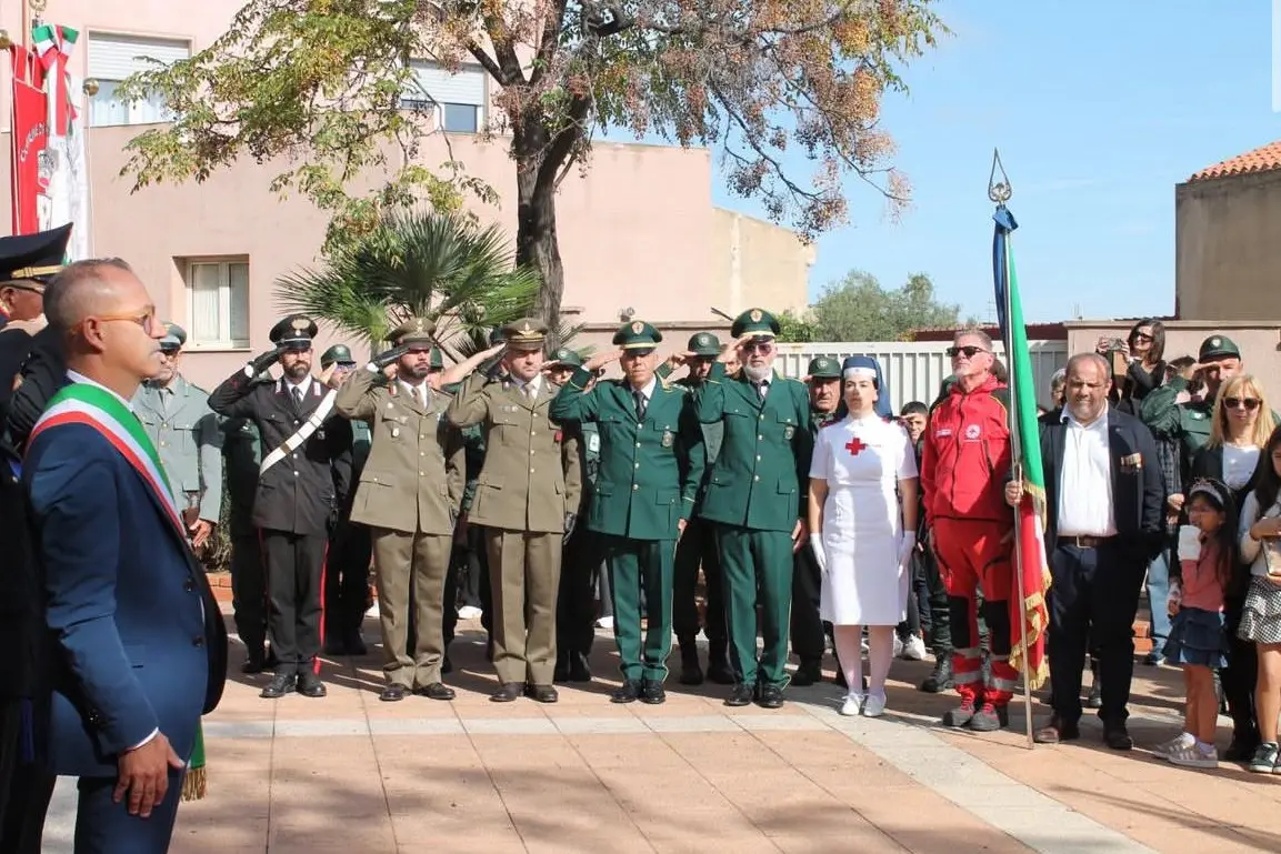 La cerimonia a Capoterra (foto concessa)