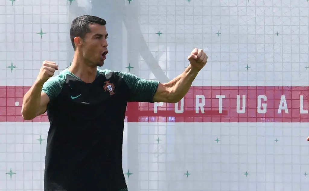 Cristiano Ronaldo del Portogallo è il vice capocannoniere del torneo con 4 gol