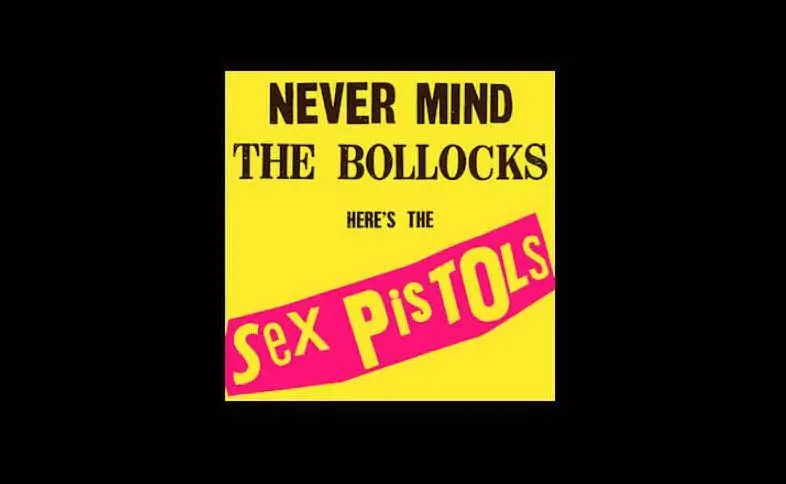 La copertina di &quot;Nevermind the bollocks&quot;, il disco più noto dei Sex Pistols