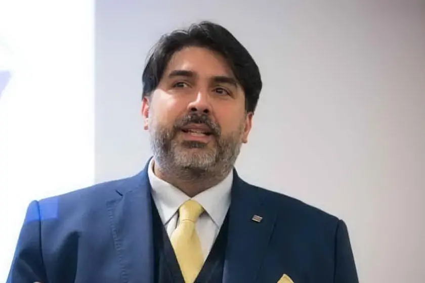 Il governatore Christian Solinas (archivio L'Unione Sarda)
