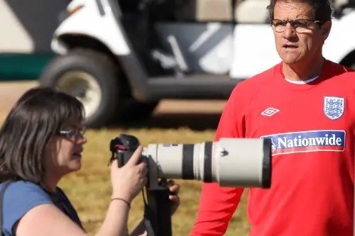 Fabio Capello contro i fotografi