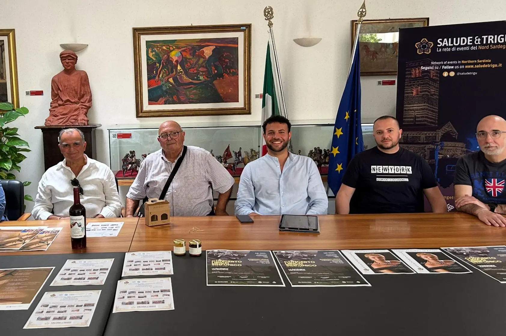 La conferenza stampa di presentazione