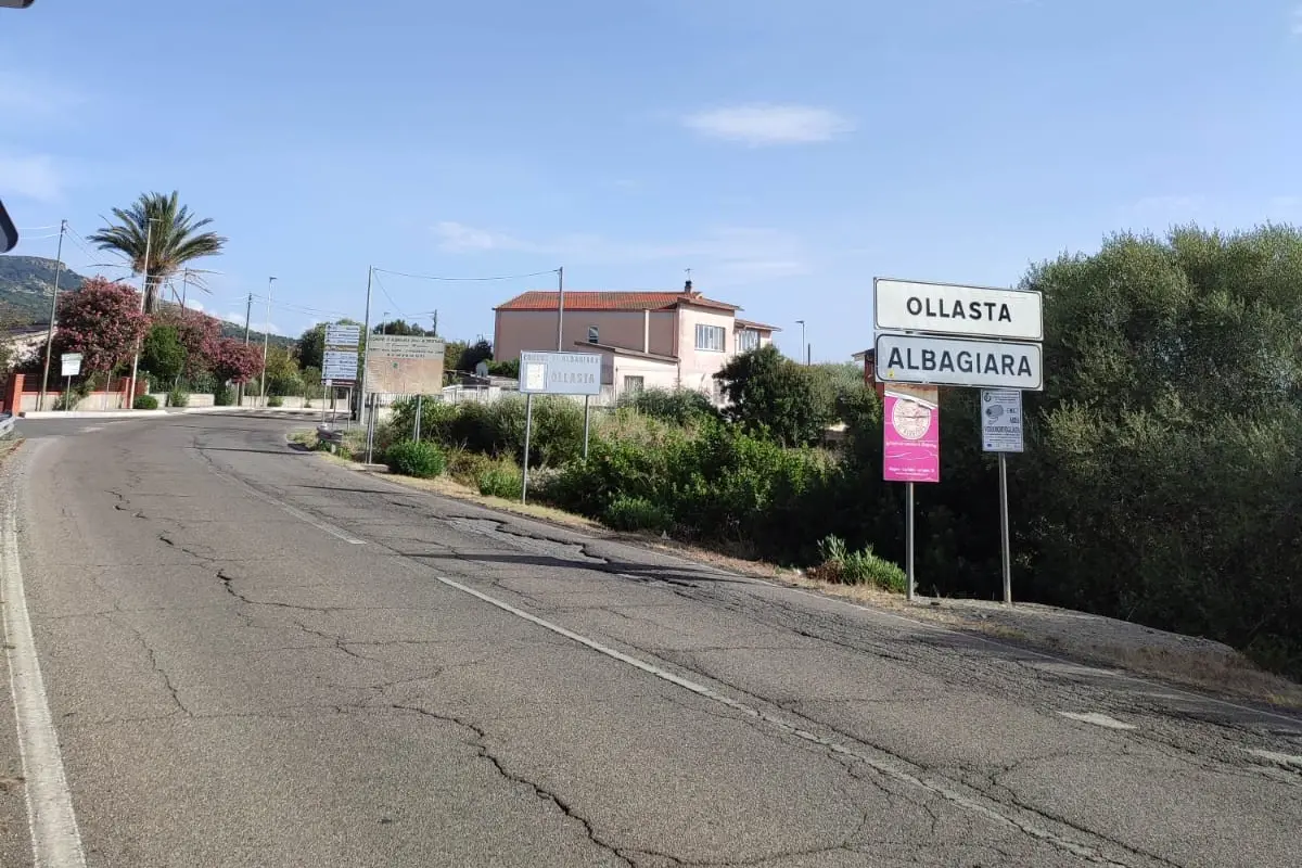 L'ingresso di Albagiara