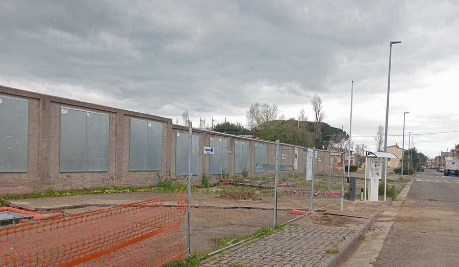 Quattro piazzole nella nuova area camper