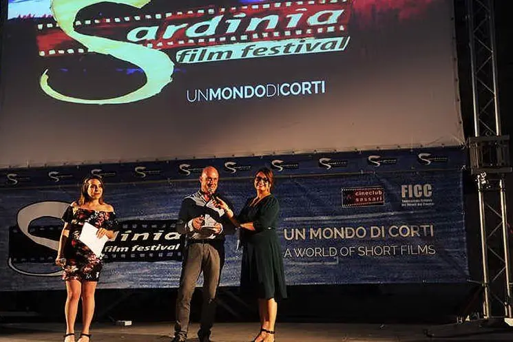 Un momento del "Sardinia Film Festival"