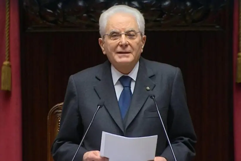 Il presidente della Repubblica, Sergio Mattarella (foto Quirinale via Ansa)