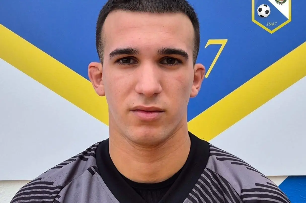 Il nuovo portiere del Luogosanto Matteo Carta