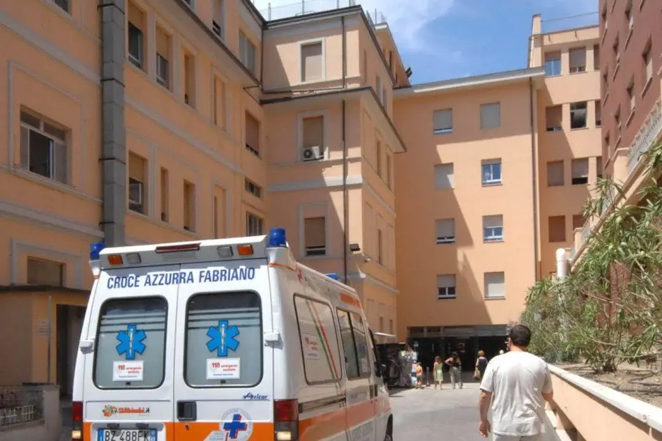L'ospedale Salesi (Ansa)