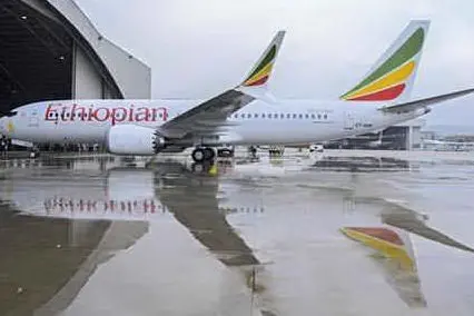 Un aereo della Ethiopian Airlines (Ansa)