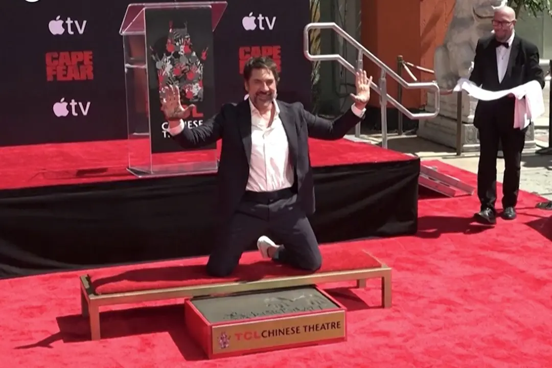 Hollywood, Javier Bardem lascia le impronte al Chinese Theatre