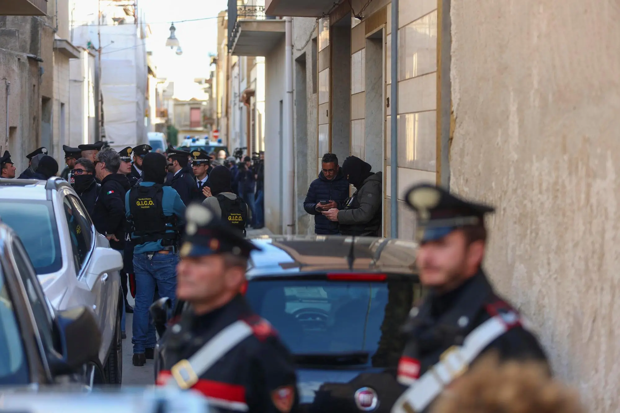 Il secondo covo del boss Matteo Messina Denaro (foto Ansa)