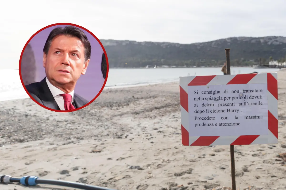 Conte promette i soldi dei 5 Stelle alle comunità danneggiate dal ciclone Harry