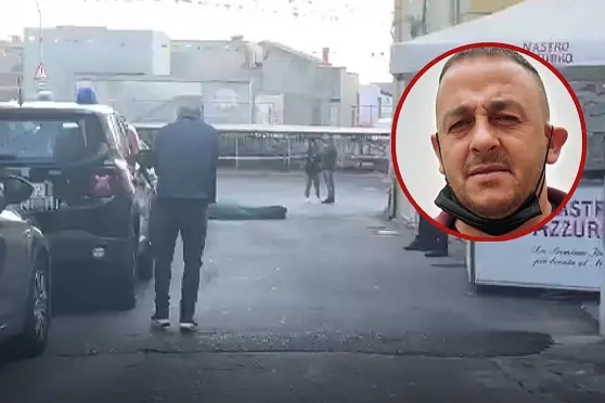 Luca Goddi (nel tondo) ucciso a Orune