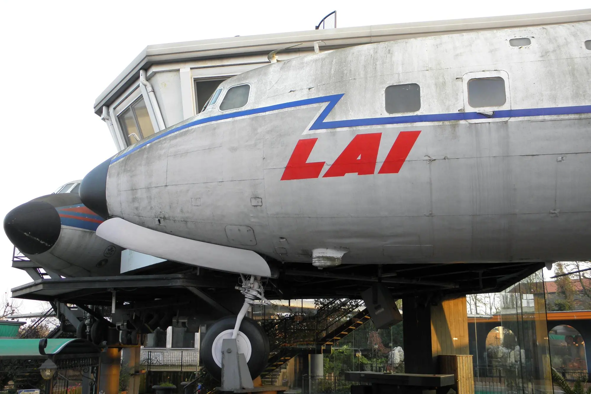 L'aereo era della compagnia Lai