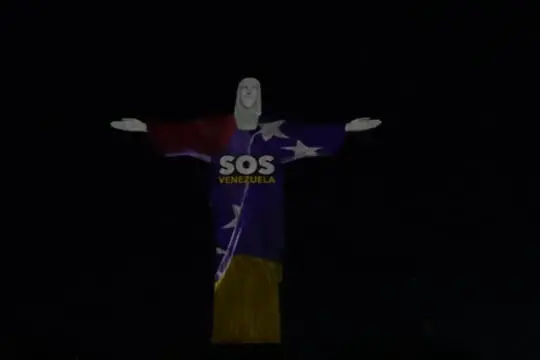 Sisma in Venezuela, il Cristo Redentore si illumina per le vittime