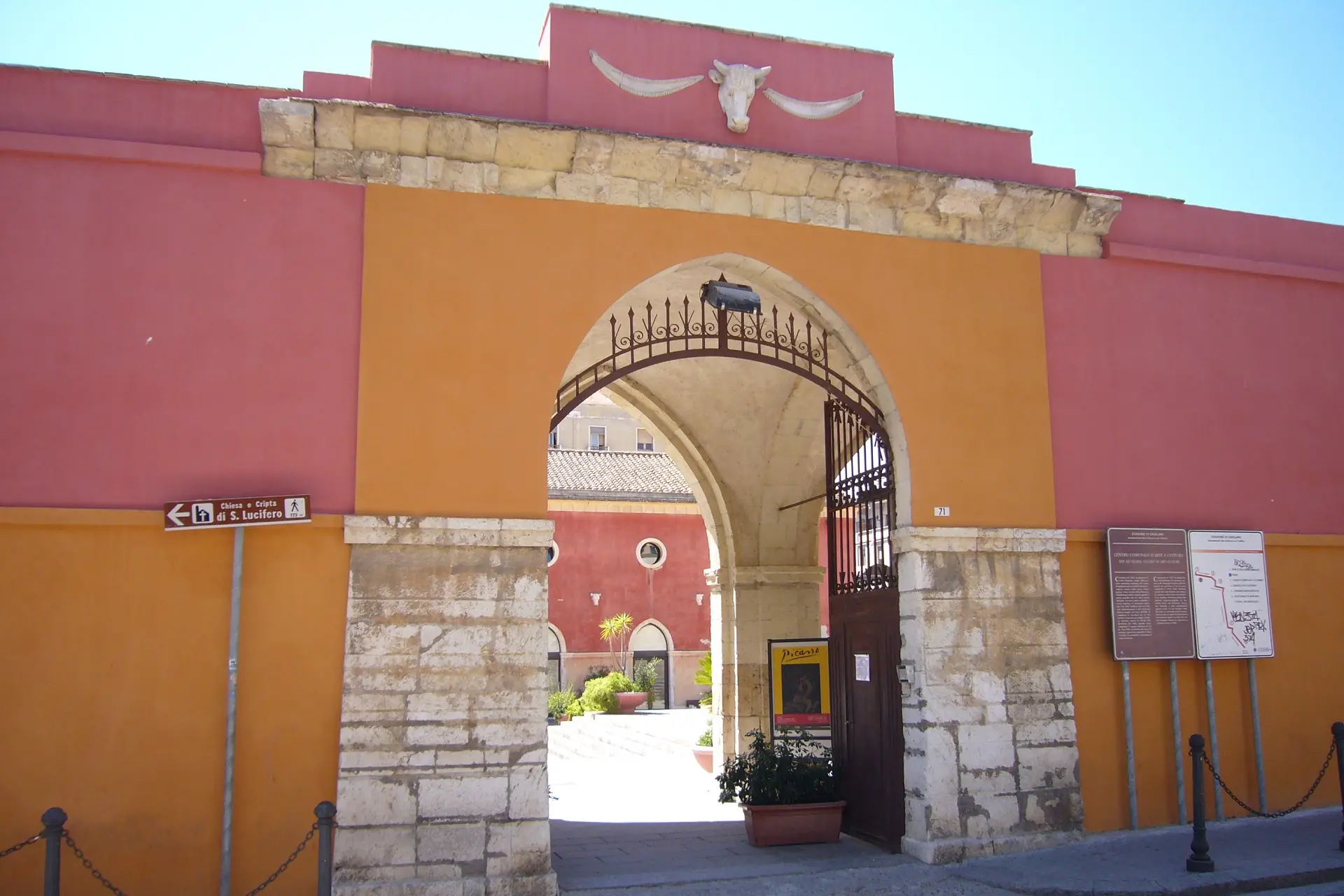 L’Exmà di via San Lucifero (Foto Archivio)