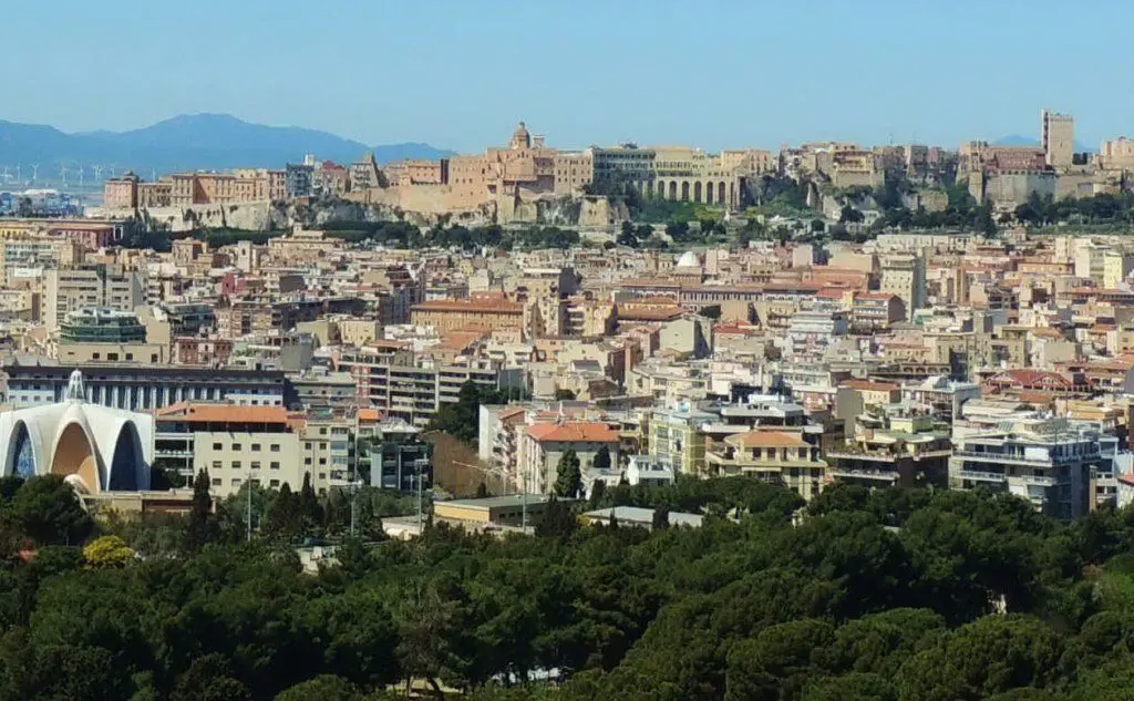 Panorama di Cagliari