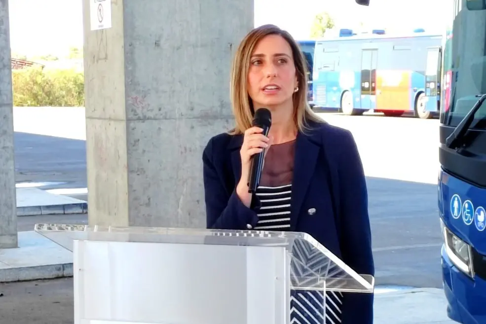 Barbara Manca, assessora regionale dei Trasporti