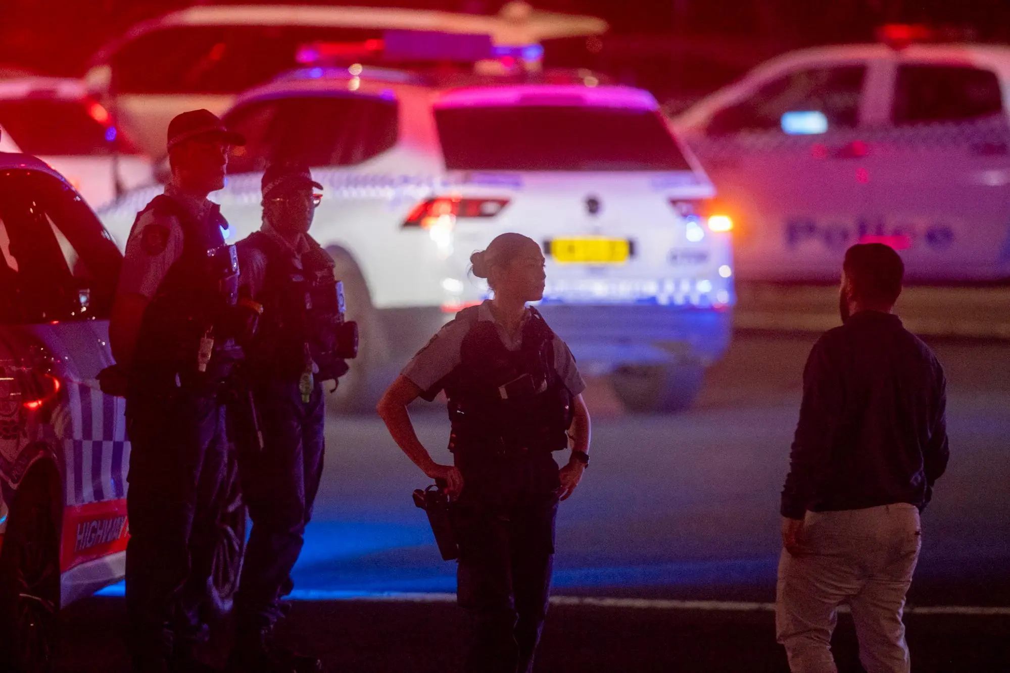 La polizia a Bondi Beach (Ansa-Epa)