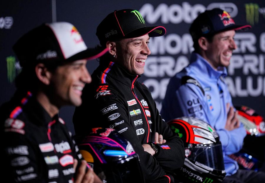 Aprilia da battere anche a Barcellona