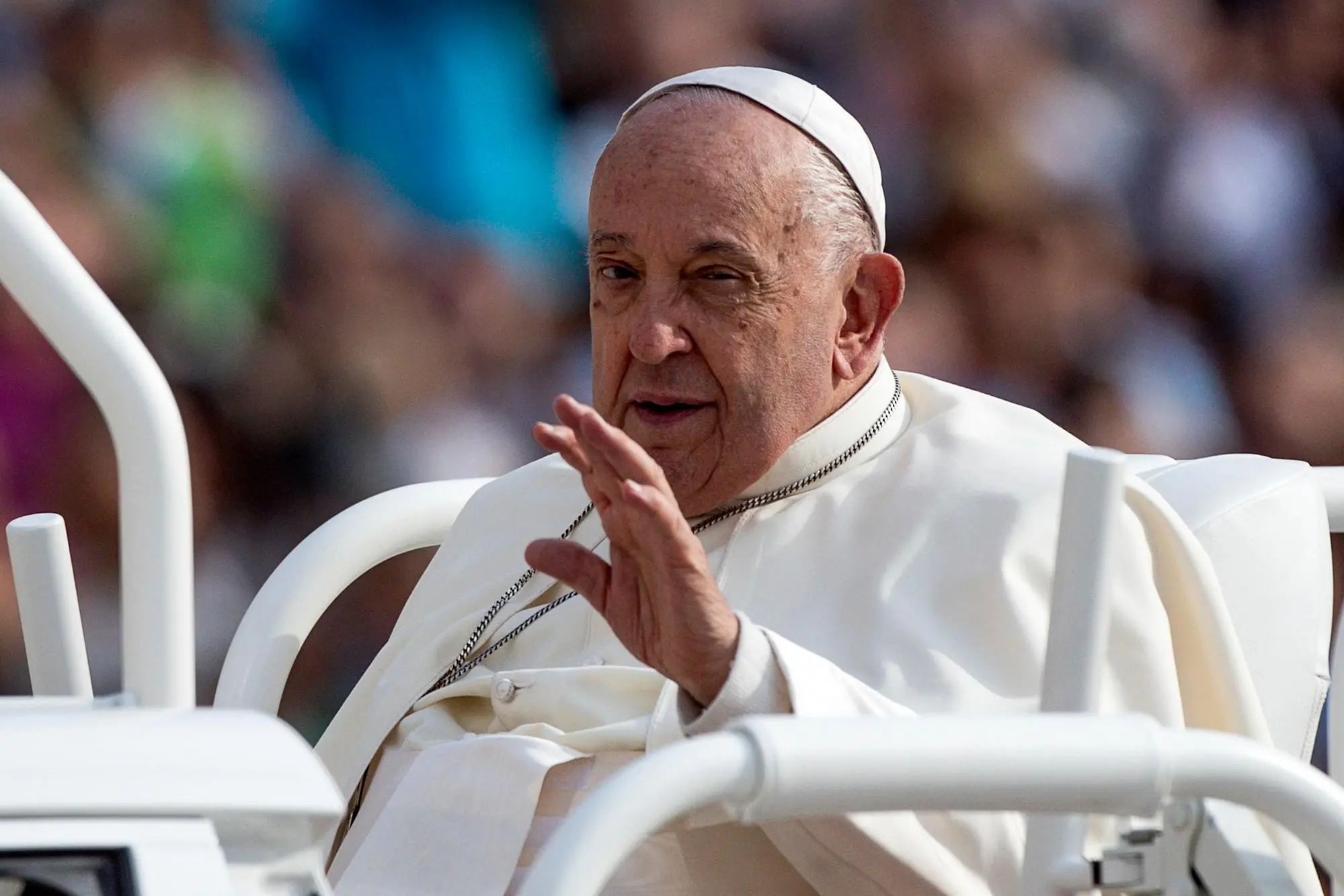 Papa Francesco (foto Ansa)