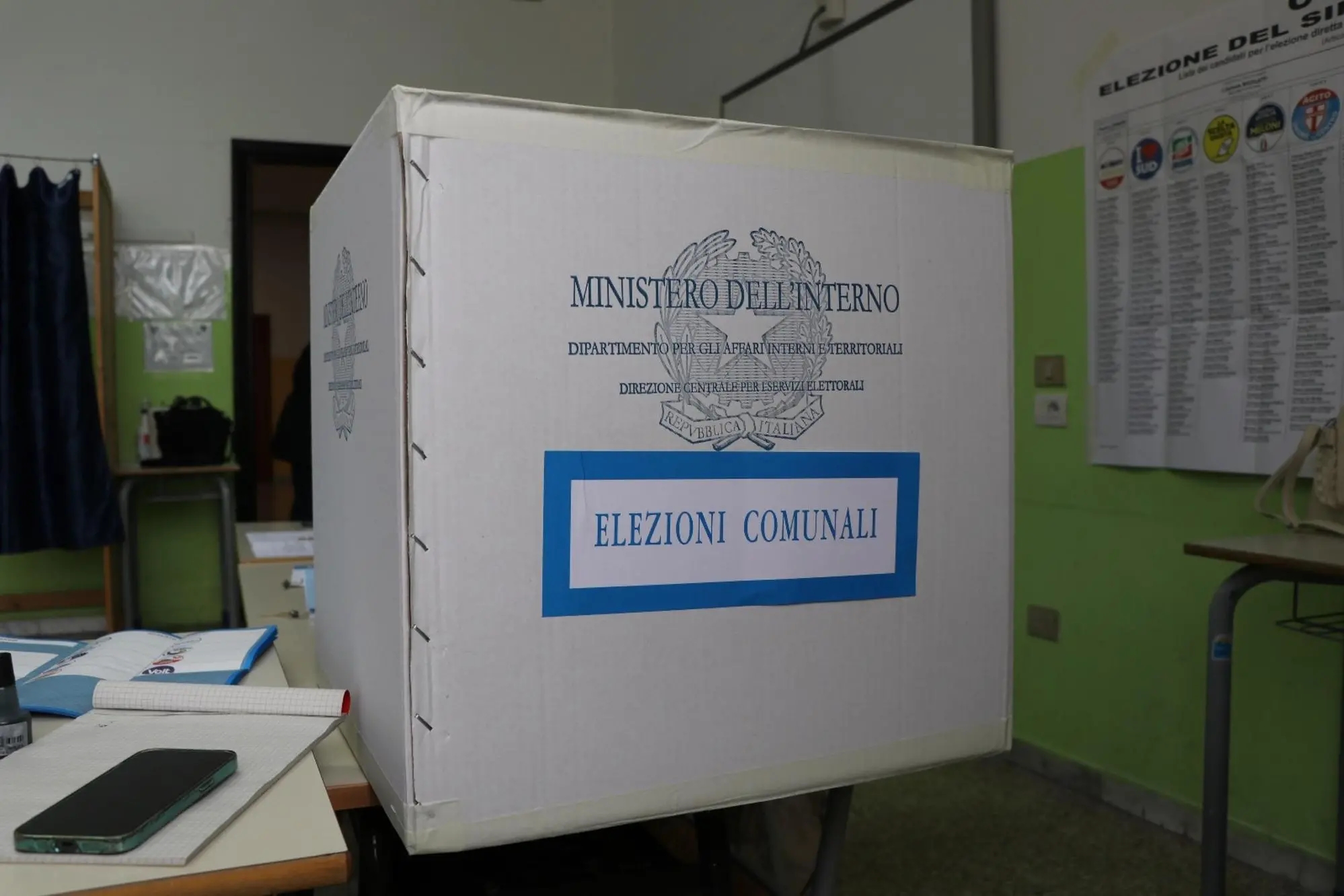 Elezioni comunali (foto Ansa)