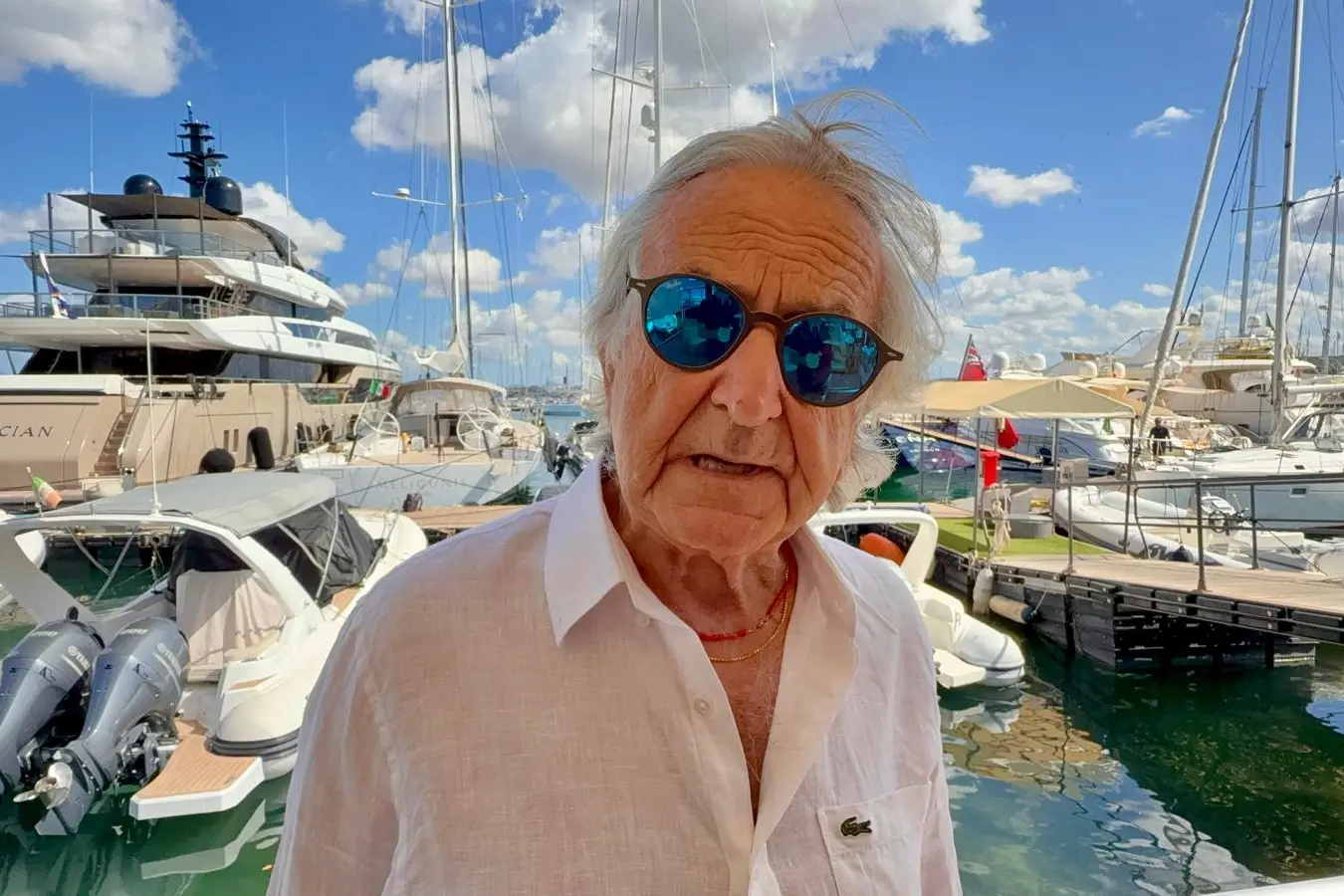 Giancarlo Piras, presidente del Consorzio Porto di Alghero