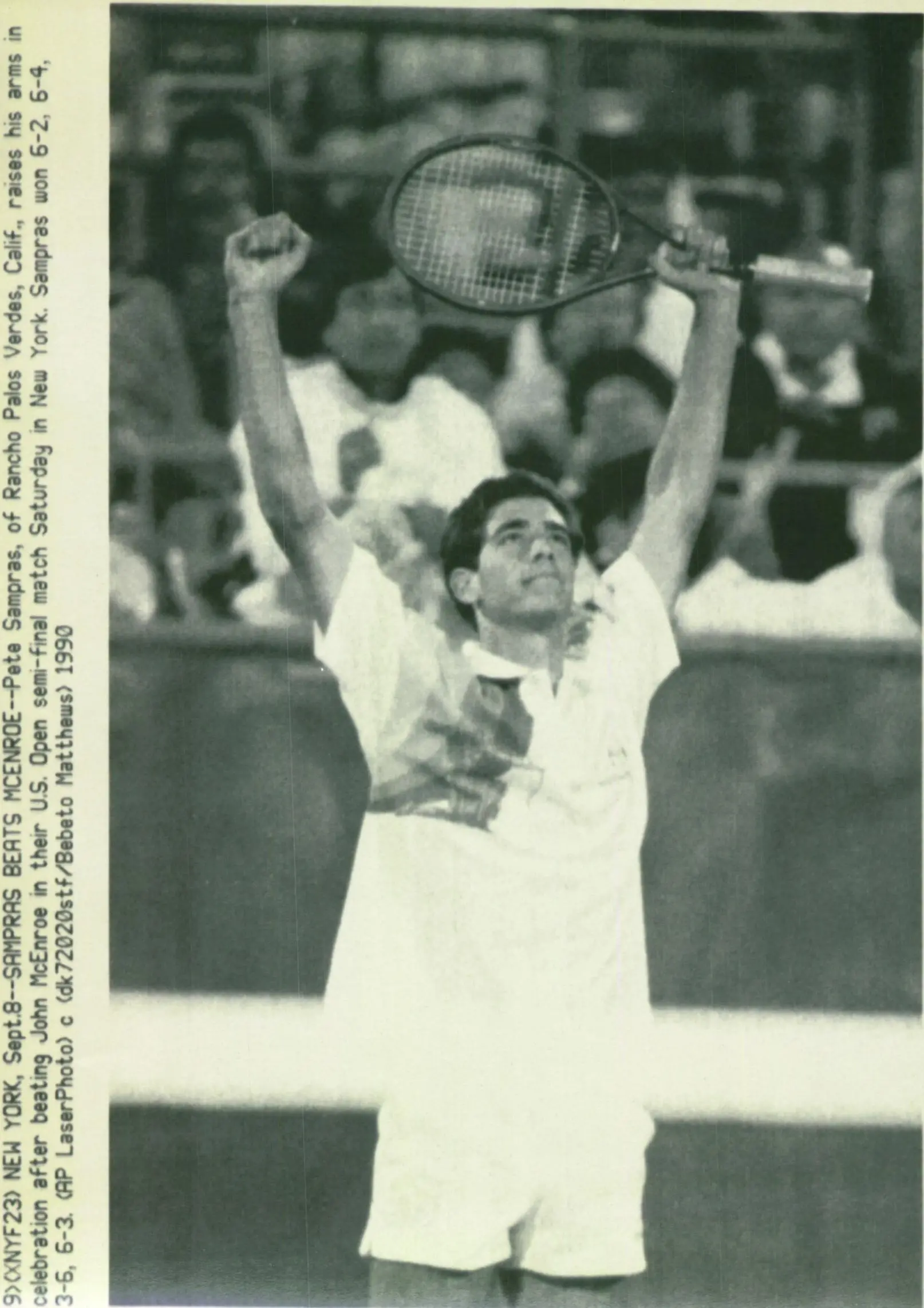 Pete Sampras (foto archivio Unione Sarda)