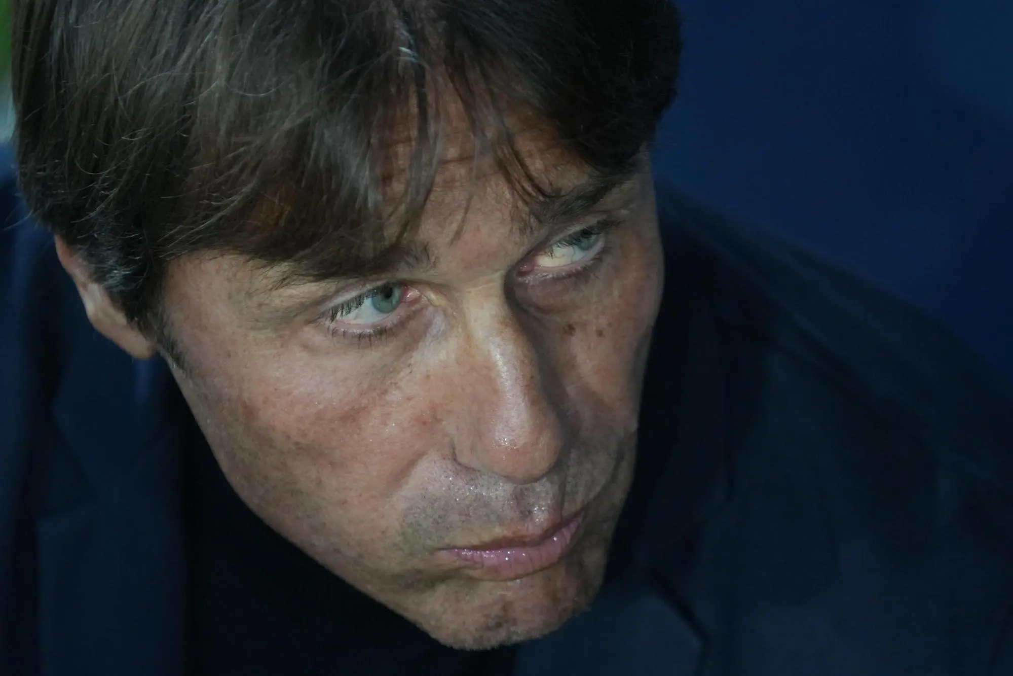 Napoli head coach Antonio Conte prior the Italian Serie A soccer match SSC Napoli vs FC Inter at Diego Armando Maradona stadium in Naples, Italy, 25 october 2025 ANSA/CESARE ABBATE