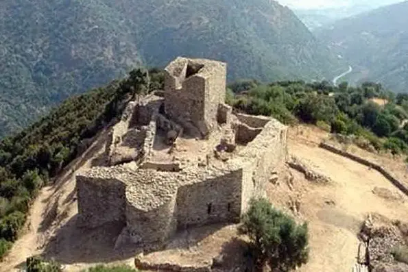 Il castello di Sassai a Silius (Archivio L'Unione Sarda)