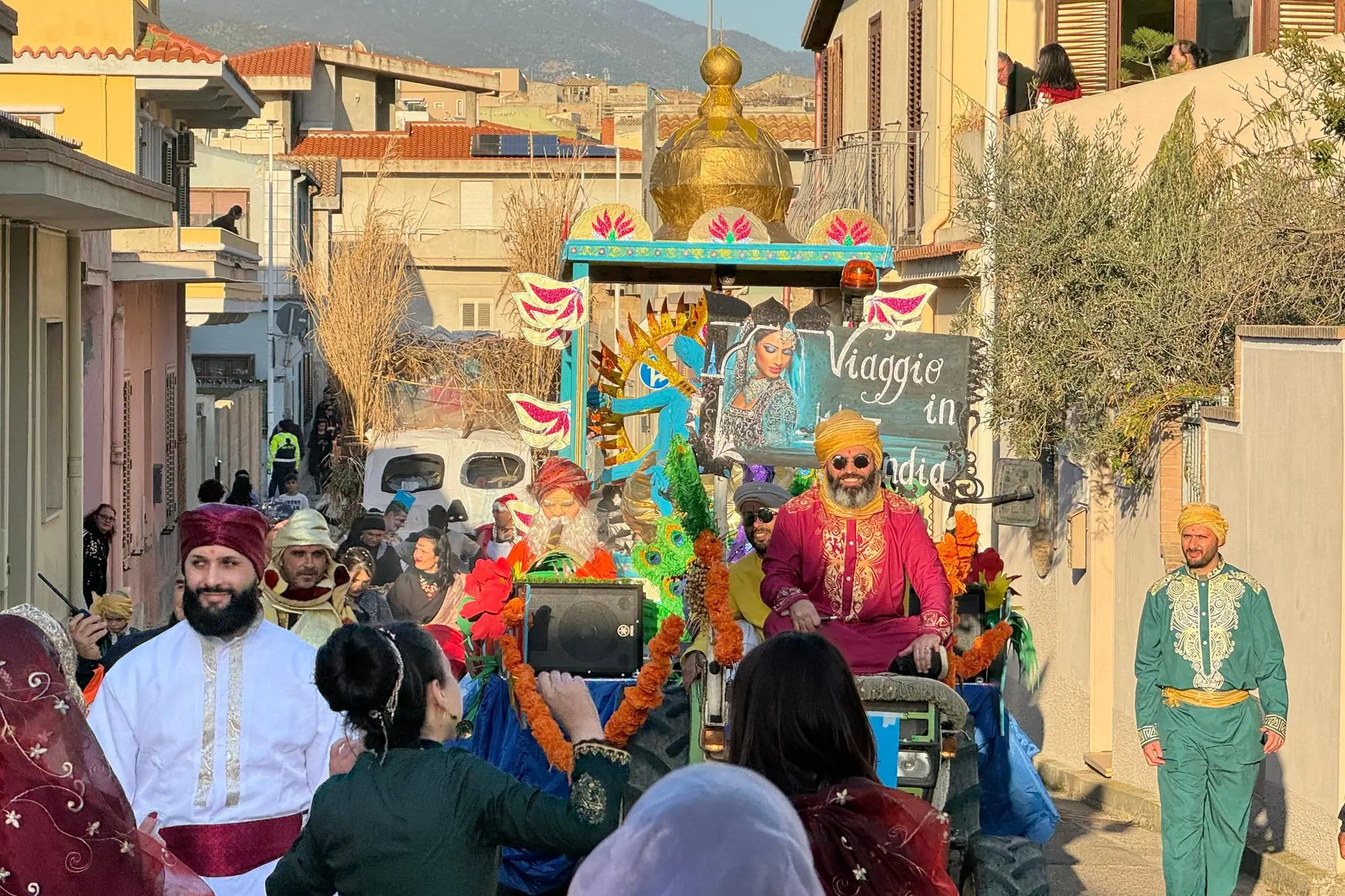 Sfilata di carnevale a Sinnai