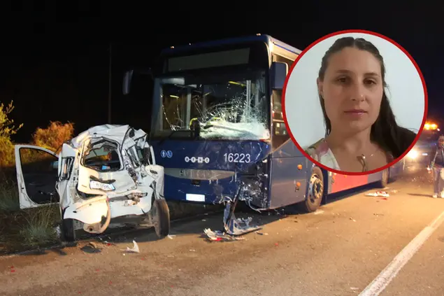 I mezzi coinvolti nell'incidente costato la vita a Mara Pisano